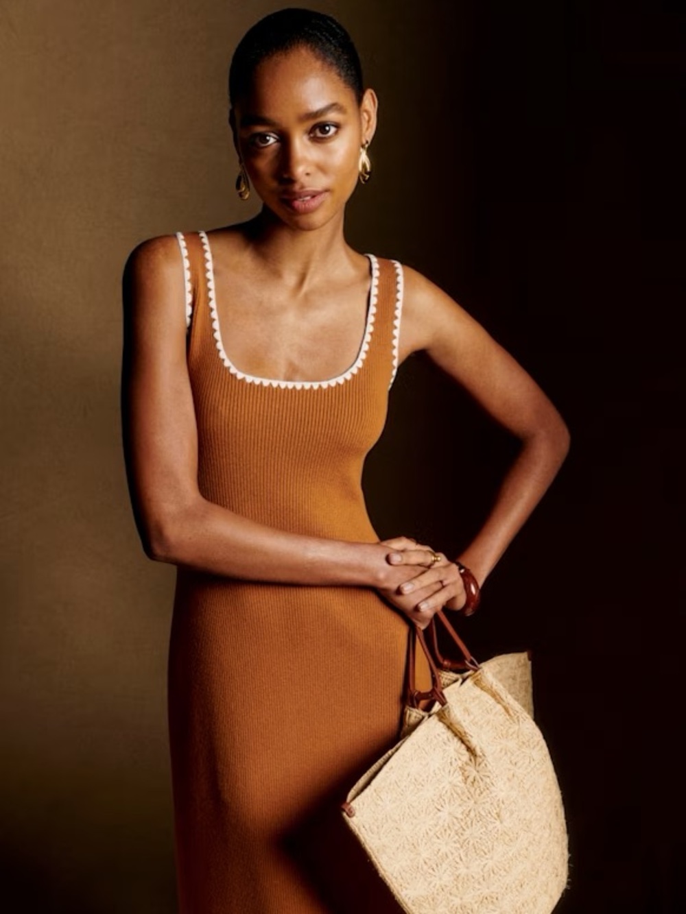 Sézane Iona knit dress